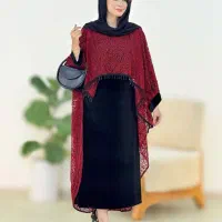 لباس زنانه ست ماکسی وشنل طناز شیکان کده