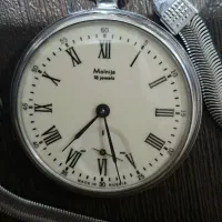 ساعت جیبی Molnija اصل شوروی سالم|کلکسیون اشیاء عتیقه|کرج, عظیمیه|دیوار