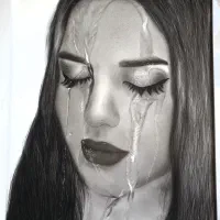 سفارش نقاشی چهره سیاهقلم|تابلو، نقاشی، عکس|سقز, |دیوار