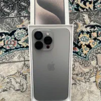 15 Pro Max 256gb ZAA تیتانیوم۱۵پرومکس باتری ۱۰۰