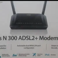 مودم دی لینک Adsl روترN300 نو وآکبند|مودم و تجهیزات شبکه|تهران, دزاشیب|دیوار