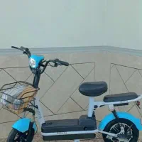 دوچرخه برقی شارژی آبی