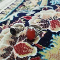 انگشتر نقره|جواهرات|قائن, |دیوار