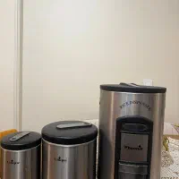 جابرنجی و سطل قند وشکر مارک یونیک و چاقوی  زنجان