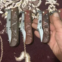 چاقوی منبت شده|کلکسیون اشیاء عتیقه|اسدآباد, |دیوار