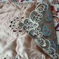 رومیزی ترمه طرح بوته جغه نونونو|پرده، رانر، رومیزی|تهران, سلسبیل شمالی|دیوار