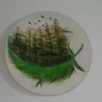 دیوارکوب سفالی