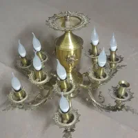 لوستر برنجی