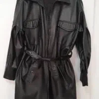 پالتو بارانی پلنگی  .چرم .خز دار همشون نو‌درحدنو|لباس|خوی, |دیوار