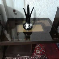 مبلمان راحتی همراه جلو مبلی قهوه ای فروش فوری|مبلمان خانگی و میز عسلی|مشهد, گلبرگ شمالی|دیوار