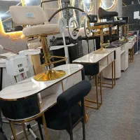 نیم ست آفیس دکمه خور|آرایشگاه و سالنهای زیبایی|یزد, |دیوار