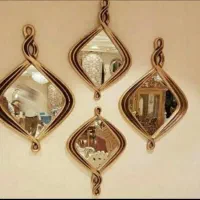 ست آینه پاپیونی 4 تایی