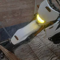 باسلام موتور طرح فلات ۲۵۰  رنگ سفید  مدل۹۵