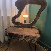 آباژور چوبی