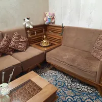 مبلمان ۷ نفره ال|مبلمان خانگی و میز عسلی|تهران, جوانمرد قصاب|دیوار