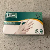 دستکش لاتکس/سایز S/ساخت مالزی
