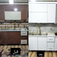 نصب و فروش برچسب کابینت|خدمات پیشه و مهارت|زابل, |دیوار