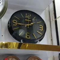 ساعت دیواری بی صدا ۳۵ سانتی با اعداد طرح دیجیتال