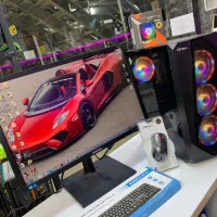 پک‌گیمینگ 9400 کیس و مانیتور