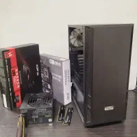 سیستم کامل گیمینگ نسل ۱۲ ایسوس h610 rx580 گارانتی|رایانه رومیزی|تهران, جمهوری|دیوار
