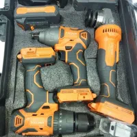 پک سه قلو دریل شارژی فرزشارژی بکس شارژی آنکورپی ام