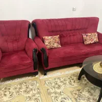 مبل ۷ نفره با ۳ تا میز عسلی کاملا سالم