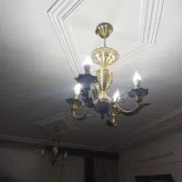 سه عدد لوستر برنز و دوعدد لوستر آشپزخانه و اتاق