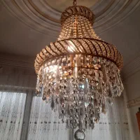 لوستر۲عدد|لوستر و چراغ آویز|قزوین, |دیوار
