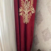 ۲ عدد دکور پرده|پرده، رانر، رومیزی|تهران, باغ فیض|دیوار