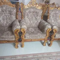 سه دست مبل تمیز و سالم همراه میز|مبلمان خانگی و میز عسلی|سراب, |دیوار