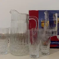 پارچ و لیوان نو و استفاده نشده فرانسه