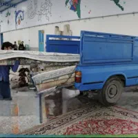 راننده نیسان و سرویس کار قالیشویی