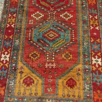 فرش دستباف اردبیل  قدیمی یک متر و ده در ۴متر