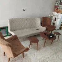 مبل چستر قایقی 5نفره فروش فوری