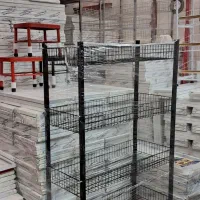 شلف مشکی چیپس|کتابخانه، شلف، قفسههای دیواری|تبریز, |دیوار