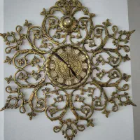 ساعت دیواری برنجی