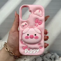 گارد قشنگ و جذاب صورتی برای ایفون ۱۶ نرمال