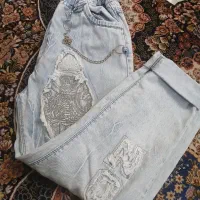 شلوار لی ،چرم