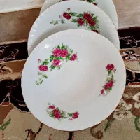 گلسرخی ظروف قدیمی کاسه