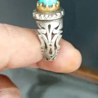 انگشتر عتیقه وکلکسیونی‌فیروزه