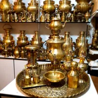 تولیدات سماور iironii برنجی ذغالی گازی زغالی