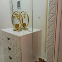 سرویس خواب شامل دو عددپاتختی دراور وکمد لباس|تخت و سرویس خواب|همدان, |دیوار