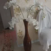 گلدان و چهار پایه چوبی|صنایع دستی و سایر لوازم تزئینی|تهران, علی‌آباد|دیوار