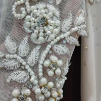 لباس مجلسی مروارید کاری شده|لباس|خوی, |دیوار