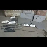 چراغ پراید دنا پلاس شیشه درب عقب پژو رودری کامل