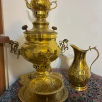 سماور و ست سماور برنز