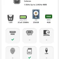 لب تاب لنوو در حد نو با قیمت مناسب|رایانه همراه|اندیشه, اندیشه فاز ۵|دیوار