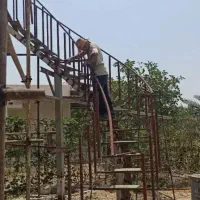 جوشکاری. سقف سبک. سایبان. نرده. راپله