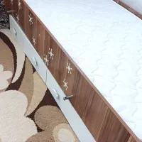 تختخواب همراه توشک|تخت و سرویس خواب|اسلامشهر, شهرک واوان|دیوار