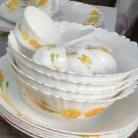 سرویس پذیرایی کریستال فرانسه ۱۲نفره و آرکوپال|ظروف سرو و پذیرایی|تهران, شاهین|دیوار